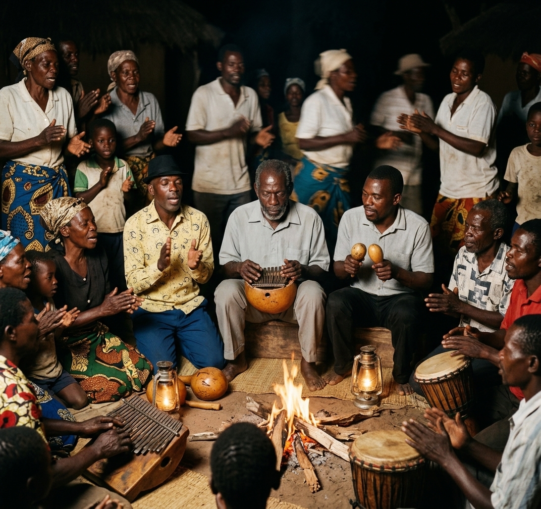 Night Bira ceremony in Rushinga