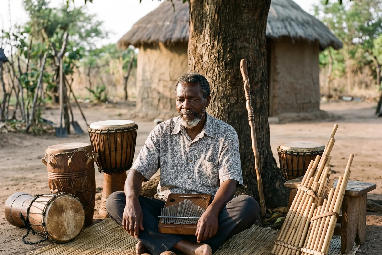 Babamukuru Tanadzai Mukwekezeke - Master Luthier and Artisan